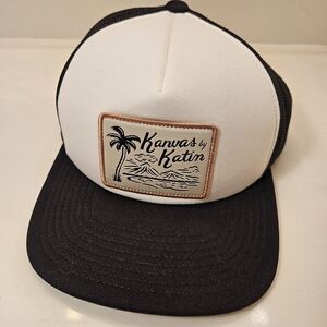 Katin Mens Trucker Hat OS Black on White